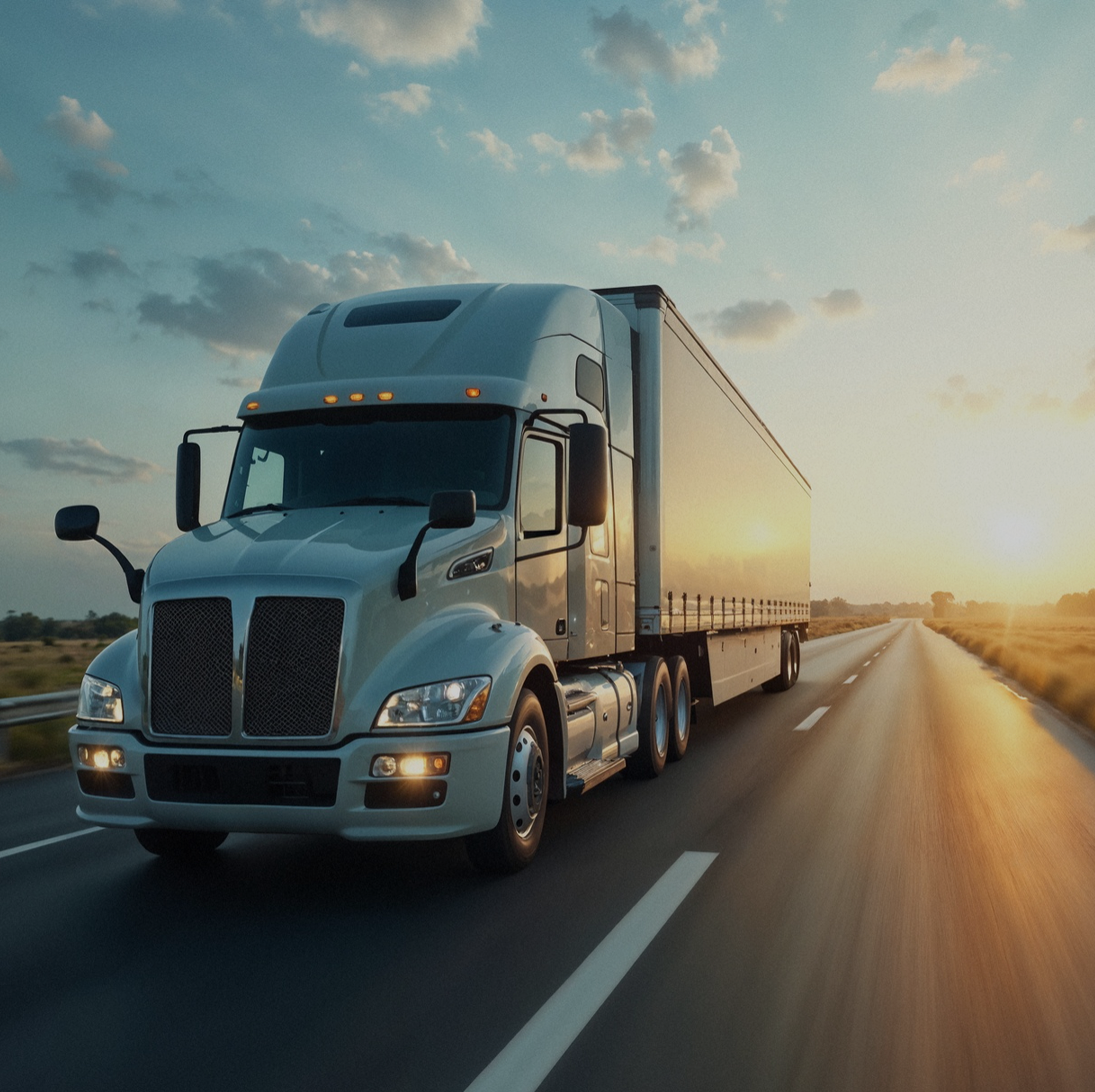 Kinexa truck on highway